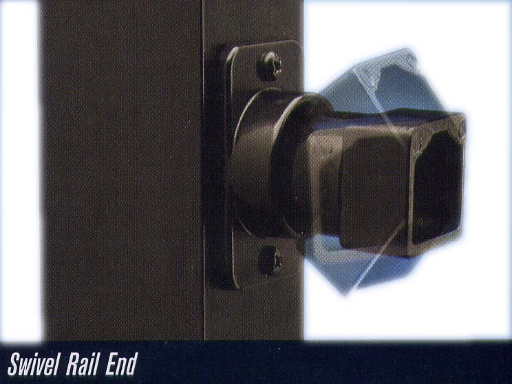 Elite Adjustable Swivel Rail Ends